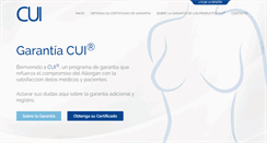 Desktop Screenshot of garantiacui.com